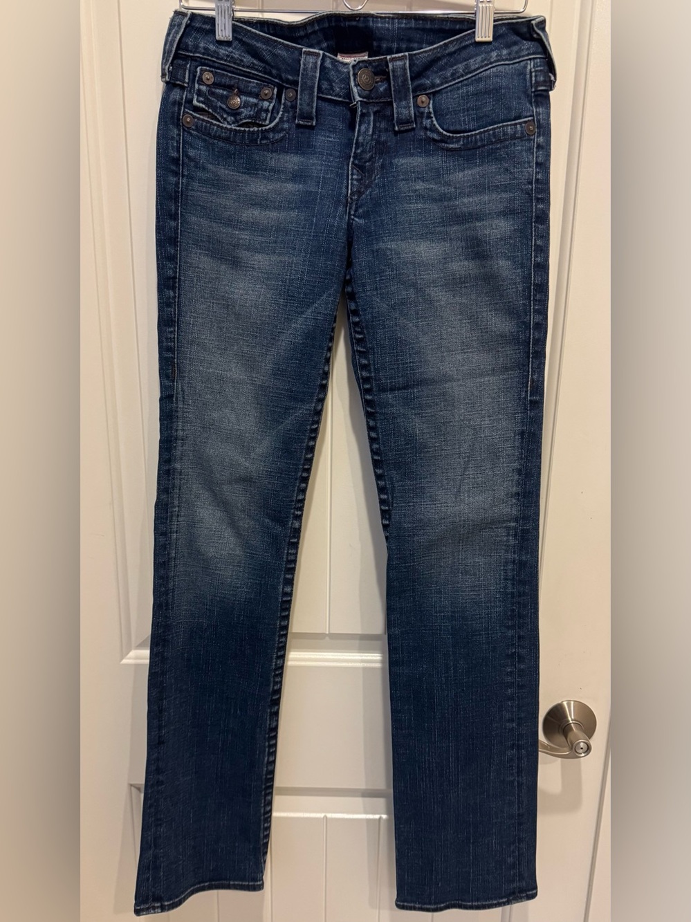 TRUE RELIGION VINTAGE World Tour Billy Seat Y2K 28 Designer Jeans